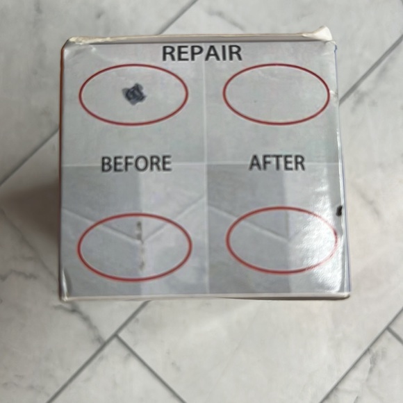 NWT Tub Tile and Shower Repair Kit for Tubs 150G White Borui Fiberglass Repair - Picture 6 of 6